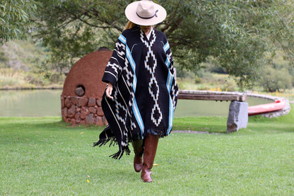 Poncho "Lavalle" Work in Creole Loom